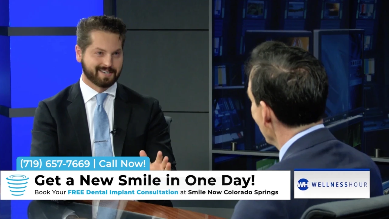 Get a new smile in one day with dental implants at Smile Now Colorado Springs Dentures and Implants